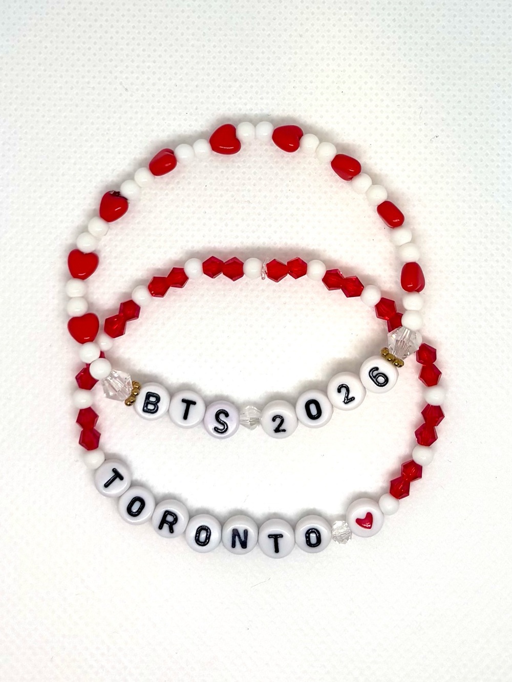 (2pcs) BTS TORONTO 2026 BRACELET BUNDLE